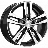 Литые диски Rassvet (КС868) 6.500xR16 5x114.3 DIA67.1 ET38 алмаз черный SK для Dodge Caliber