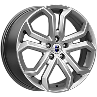 Литые диски Пандора (КС466) 8.500xR19 5x120 DIA64.1 ET45 дарк платинум Литые диски Пандора (КС466) 8.500xR19 5x120 DIA64.1 ET45 дарк платинум