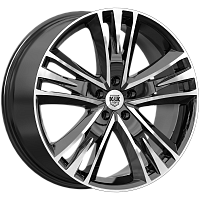 Литые диски Атлас (КС661М) 8.500xR20 5x120 DIA67.1 ET42 алмаз черный Литые диски Атлас (КС661М) 8.500xR20 5x120 DIA67.1 ET42 алмаз черный