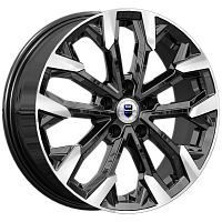 Литые диски Морейн (КС1046) 6.500xR17 5x108 DIA65.1 ET43 алмаз черный Литые диски Морейн (КС1046) 6.500xR17 5x108 DIA65.1 ET43 алмаз черный