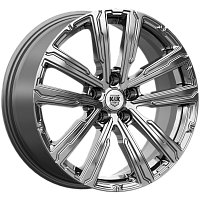 Литые диски Аламер 7.5Jx18H2 (КС1216) 7.500xR18 5x112 DIA66.6 ET45.5 дарк платинум Литые диски Аламер 7.5Jx18H2 (КС1216) 7.500xR18 5x112 DIA66.6 ET45.5 дарк платинум