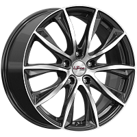 Литые диски Каzантип (КС684М) 7.500xR18 5x114.3 DIA66.6 ET37 Блэк Джек Литые диски Каzантип (КС684М) 7.500xR18 5x114.3 DIA66.6 ET37 Блэк Джек