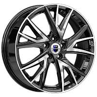 Литые диски Кайлас (КС1054) 6.500xR18 5x108 DIA65.1 ET43 алмаз черный Литые диски Кайлас (КС1054) 6.500xR18 5x108 DIA65.1 ET43 алмаз черный