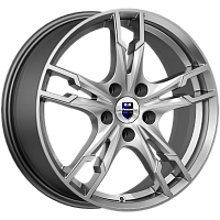 Литые диски Солар (КС875) 7.000xR17 5x100 DIA67.1 ET38 дарк платинум для Volkswagen Golf R32 Литые диски Солар (КС875) 7.000xR17 5x100 DIA67.1 ET38 дарк платинум для Volkswagen Golf R32