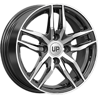 Литые диски Up125 (КС1101) 6.000xR15 4x100 DIA67.1 ET35 New Diamond для Citroen C1 Литые диски Up125 (КС1101) 6.000xR15 4x100 DIA67.1 ET35 New Diamond для Citroen C1