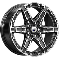 Литые диски Дистрикт (КС1159) 8.000xR18 6x139.7 DIA106.1 ET30 алмаз черный для Sollers Литые диски Дистрикт (КС1159) 8.000xR18 6x139.7 DIA106.1 ET30 алмаз черный для Sollers