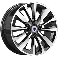 Литые диски Эрман (КС997) 6.500xR16 4x98 DIA58.5 ET35 алмаз черный для Богдан Литые диски Эрман (КС997) 6.500xR16 4x98 DIA58.5 ET35 алмаз черный для Богдан