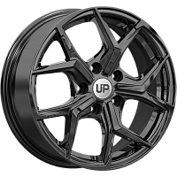 Литые диски Up120 (КС1114) 6.500xR16 5x100 DIA57.1 ET38 New Black для ГАЗ Литые диски Up120 (КС1114) 6.500xR16 5x100 DIA57.1 ET38 New Black для ГАЗ