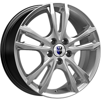 Литые диски Samara (КС866) 6.000xR16 5x100 DIA67.1 ET40 сильвер SK для Dodge Литые диски Samara (КС866) 6.000xR16 5x100 DIA67.1 ET40 сильвер SK для Dodge