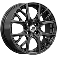 Литые диски Up124 (КС1104) 6.500xR16 4x100 DIA67.1 ET39 New Black для Volkswagen Lupo Литые диски Up124 (КС1104) 6.500xR16 4x100 DIA67.1 ET39 New Black для Volkswagen Lupo