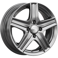 Литые диски МАГНУМ (КЛ160) 5.500xR14 4x100 DIA67.1 ET38 графит для Citroen C1 Литые диски МАГНУМ (КЛ160) 5.500xR14 4x100 DIA67.1 ET38 графит для Citroen C1