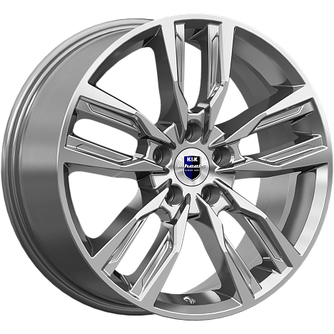 Борэй (КС901) 8.000xR18 5x112 DIA66.6 ET25 дарк платинум Борэй (КС901) 8.000xR18 5x112 DIA66.6 ET25 дарк платинум