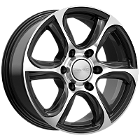 Литые диски СКАЛА (КЛ104) 7.500xR17 6x139.7 DIA106.2 ET30 алмаз для Tank Литые диски СКАЛА (КЛ104) 7.500xR17 6x139.7 DIA106.2 ET30 алмаз для Tank