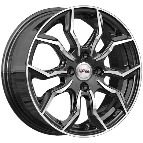 Бохо (КС1037) 6.000xR15 4x98 DIA58.5 ET35 Блэк Джек Бохо (КС1037) 6.000xR15 4x98 DIA58.5 ET35 Блэк Джек