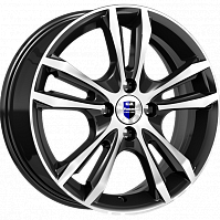 Литые диски Samara (КС866) 6.000xR16 4x98 DIA58.5 ET35 алмаз черный SK для Datsun Литые диски Samara (КС866) 6.000xR16 4x98 DIA58.5 ET35 алмаз черный SK для Datsun