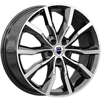 Литые диски Портер (КС906) 7.500xR18 5x115 DIA70.2 ET40 алмаз черный для Pontiac Литые диски Портер (КС906) 7.500xR18 5x115 DIA70.2 ET40 алмаз черный для Pontiac