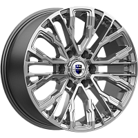 Литые диски Кортес (КС1102) 8.500xR19 6x139.7 DIA100.1 ET36 дарк платинум для Tank Литые диски Кортес (КС1102) 8.500xR19 6x139.7 DIA100.1 ET36 дарк платинум для Tank