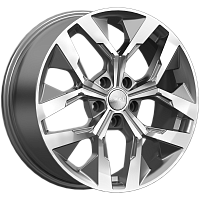 Литые диски ЛАМБЕРТ (КЛ370) 7.500xR18 5x112 DIA66.6 ET37 алмаз графит для KGM Литые диски ЛАМБЕРТ (КЛ370) 7.500xR18 5x112 DIA66.6 ET37 алмаз графит для KGM