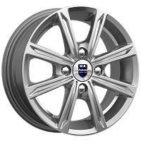 Литые диски Флэш (КС710) 5.000xR13 4x100 DIA67.1 ET35 дарк платинум Литые диски Флэш (КС710) 5.000xR13 4x100 DIA67.1 ET35 дарк платинум