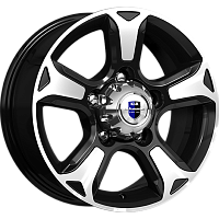 Литые диски Атлант (КС757) 7.000xR16 5x139.7 DIA108.5 ET35 алмаз черный для УАЗ Литые диски Атлант (КС757) 7.000xR16 5x139.7 DIA108.5 ET35 алмаз черный для УАЗ