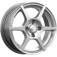 Литые диски ЯГУАР (КЛ147) 5.500xR14 4x100 DIA67.1 ET38 селена для Citroen C1 Литые диски ЯГУАР (КЛ147) 5.500xR14 4x100 DIA67.1 ET38 селена для Citroen C1