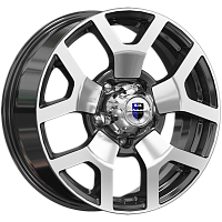 Литые диски Намиб (КС929) 7.000xR18 5x139.7 DIA108.5 ET35 алмаз черный для УАЗ Литые диски Намиб (КС929) 7.000xR18 5x139.7 DIA108.5 ET35 алмаз черный для УАЗ