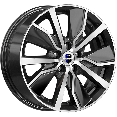 Гамбит (КС961) 6.500xR16 5x100 DIA57.1 ET38 алмаз черный Гамбит (КС961) 6.500xR16 5x100 DIA57.1 ET38 алмаз черный