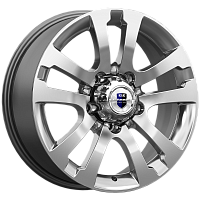 Литые диски Сахара-Patriot (КС1056) 7.000xR18 5x139.7 DIA108.5 ET35 дарк платинум для УАЗ Литые диски Сахара-Patriot (КС1056) 7.000xR18 5x139.7 DIA108.5 ET35 дарк платинум для УАЗ