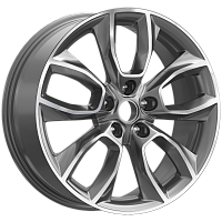Литые диски КР001 (18_Outlander) (КР001) 7.000xR18 5x114.3 DIA67.1 ET38 Diamond gloss graphite для SWM Литые диски КР001 (18_Outlander) (КР001) 7.000xR18 5x114.3 DIA67.1 ET38 Diamond gloss graphite для SWM