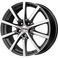 Литые диски Big Byz (КС680) 7.000xR17 5x108 DIA67.1 ET45 Блэк Джек для Citroen C4 Spacetourer Литые диски Big Byz (КС680) 7.000xR17 5x108 DIA67.1 ET45 Блэк Джек для Citroen C4 Spacetourer